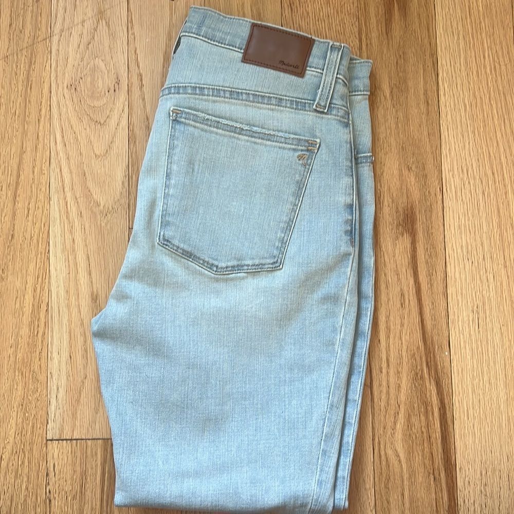 NWOT: Madewell Jeans | Skinny Mid-Rise Crop | Size 28 | Light Blue
